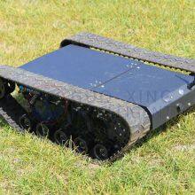 Guoxing 138T Small Crawler Custom Robot Chassis for Electric All-terrain Rubber Tracked Robot Vehicle Chassis thumbnail-2