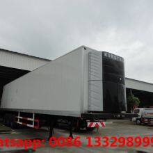 HOT SALE! CLW Brand Refrigerated Van Semitrailer for Sale,, 13m Length Refrigerated Container Trailer for Sale thumbnail-4