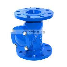 Internal Press Wafer Dual Plate Cast Iron Flange Dn200 Tilting Globe Check Valve thumbnail-3