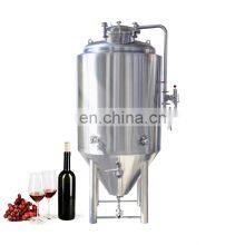 Cheap Homebrew 50l Gin Fermentation 2000l Industrial Horizontal Conical Fermenter Tank 250 65l Fermenting Storage Machine thumbnail-2