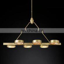 MONTESQUIEU Modern Decoration Industry Metal Line Glass Circular Chandelier Living Room Hotel Home Decoration Lighting Fixtures thumbnail-3