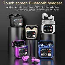 Newest TWS Wireless Earbuds ANC Touch Screen Digital Battery Indicator JL Chipset Noise Cancelling Headset for Gaming thumbnail-4