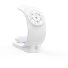 3-in-1 15W Fast Charging RGB Magnetic 3 in 1 Wireless Charger for IPhone for IWatch for Earphones thumbnail-2