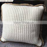 Knitted Patchwork Latest Design Sofa Cushion Cover thumbnail-3
