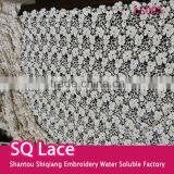 Water Soluble Lace Fabric Cotton Full Lace Embroidery Lace for Accessories thumbnail-1