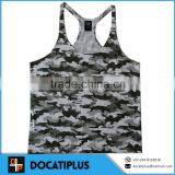 Camoflauge Design Gym Vests