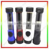 (130096) Camping Portable Waterproof Rechargeable Solar Energy Torch Light