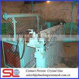 Anping Supplier !!! Galvanized PVC Coated Wire Materials Chain Link Machine Price