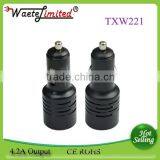 High Promotional Good Service CE ROHS Car Charger With 2 USB Port