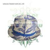 Summer Straw Fedora Hat for Lady thumbnail-1