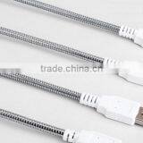 Ultra Bright USB 28 LED 28LED Light Lights Lighting Powered Flexible White Reading Lamp for Laptop Power Bank Mobile Charger Com thumbnail-3