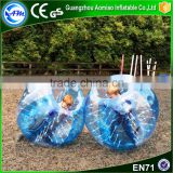 High quality Dia 1.2m small inflatable clear plastic ball,buddy bumper ball for kids                        
                                                                                Supplier's Choice