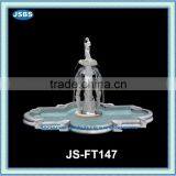 Outdoor White Sculpture Marble Fountain thumbnail-1