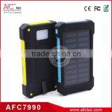 8000mAh Led Light Double USB Solar Charger Waterproof for Mobile Phone thumbnail-3