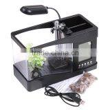 Desktop Usb Mini Fish Tank Aquarium With Running Water thumbnail-1
