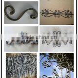 Forged/Cast Decorative Wrought Iron C/S Scrolls, Wrought Iron Metal Ornaments For Gates/Fences/Stairs/Railings Art.5056-5058 thumbnail-2
