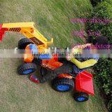 New Electric Car Drivable Toy Digger With Trailer 615 thumbnail-6