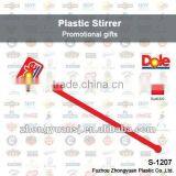 DOLE Gift Promotion Stirrer/plastic Drink Bar Stirrer