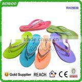 Fancy Popular Solid Color New Summer Cheap Flip Flops thumbnail-4