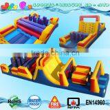 50ft Long Cheap Kids Obstacle Course Inflatable Equipment for Fun