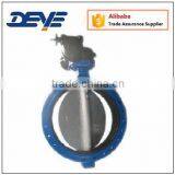Orange Color Double Shaft Lug Butterfly Valve With Heavy Lever thumbnail-6