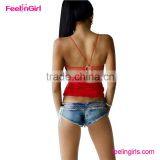 New Fashion Sexy Ladies Jeans Top Design thumbnail-4