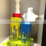 2015 New Jewelry Display Plastic Colorful Stands for Jewellery thumbnail-1