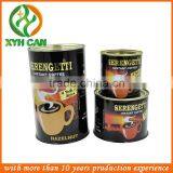 Best quality screw lid coffee tin,coffee tin box,coffee tin can