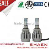 Gold Light Color Car Led Headlight,cree Chip All in One Headlight