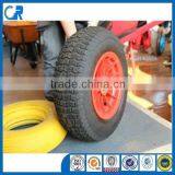 China Pneumatic Tires 16 Inch Trolley Rubber Wheel thumbnail-1