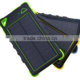 With Frosted Material Portable Waterproof Solar Power Bank Solar Charger 8000mah Built-in Battery thumbnail-3