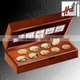 New Handcrafted Wholesale Wooden Box For Coin HCGB8126 thumbnail-2