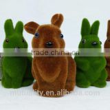 new product 2016 lovely artificail rabbit animal toy for decoration