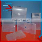 foldable clear pp plastic packing box transparent plastic box