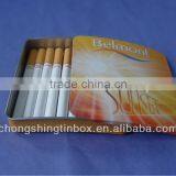 Curved-shape Tin Box With Slip Lid