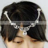 jewelry head chain headband silver chain headchain body jewelry wholesale