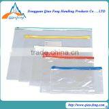 Transparent plastic pvc file bag