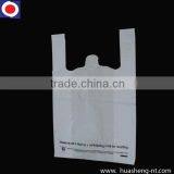 hdpe white plastic bags with handles
