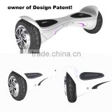 powered unicycle electric unicycle scooter with Led Light Bluetooth Speaker hands free scooter