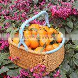 Rattan Woven Fruits Vegetables Basket thumbnail-3