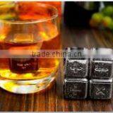 Brand New Design Reusable Stainless Steel Ice Cube, Ice Whiskey Stone, With Notation Logo thumbnail-2