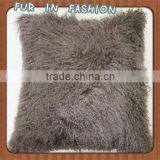 New Fashion 45cm*45cm Mongolian Sheep Fur Pillow