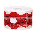 Red Stilleto Gel Nail Form Paper for Nail Art