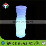 LED Color Changing Decoration Waterproof Plastic Round Flower Pot thumbnail-3