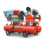 Kerex Small portable diesel piston jack hammer air compressor