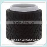 Tire Tread Rubber Grip Novelty Coffee Mug thumbnail-1