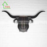 DIY Wooden Buffalo Animal Head 3D Wooden Wall Panel Home Decoration thumbnail-5