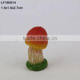 Garden Red Resin Mushroom Statues for Decor thumbnail-2