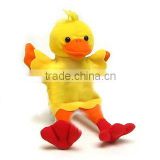 12" Plush hand puppet duck by Timeless Toys