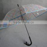 Kids Childildren's Clear Transparent Umbrella, Advertising Clear Umbrella for Sale thumbnail-2